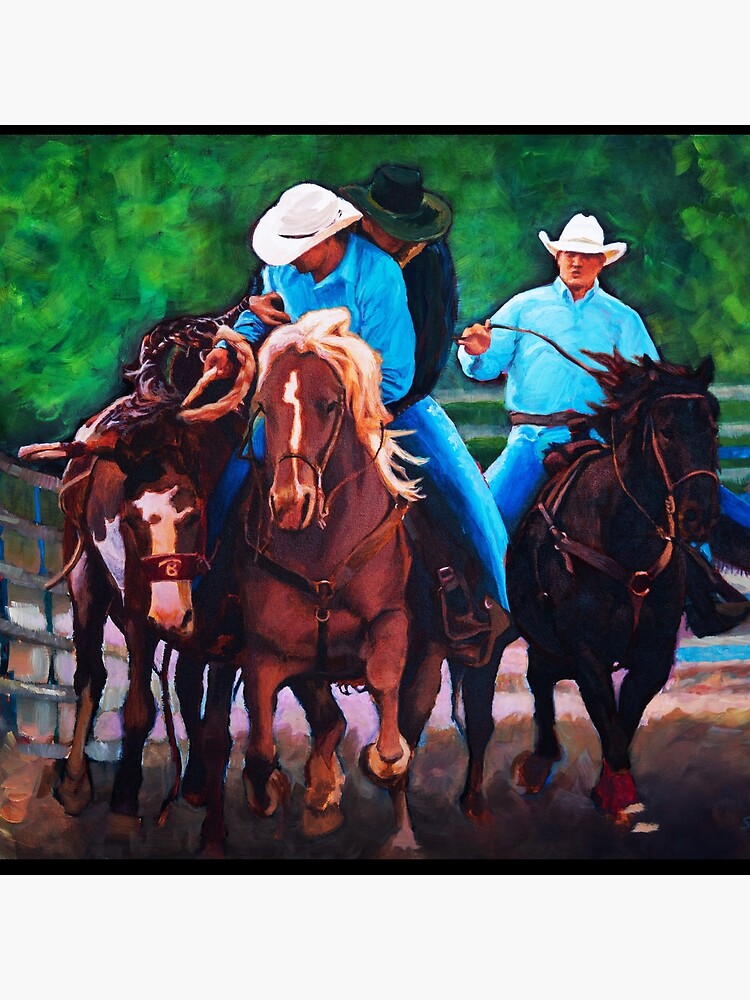 Rodeo Cowboys by SharonButler