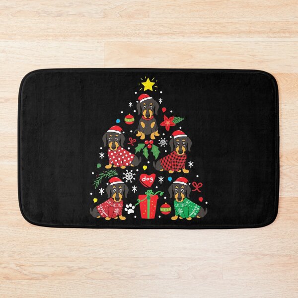Item preview, Dachshund Doxie Christmas Ornament Tree designed and sold by rafaeltto.