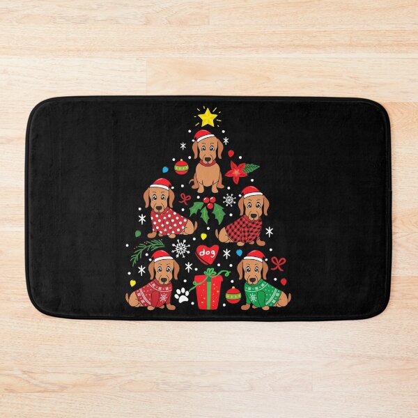 Item preview, Dachshund Doxie Weenie Christmas Ornament Tree designed and sold by rafaeltto.