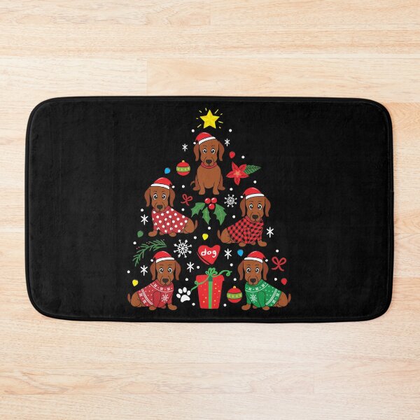 Item preview, Dachshund Doxie Weenie Christmas Ornament Tree designed and sold by rafaeltto.
