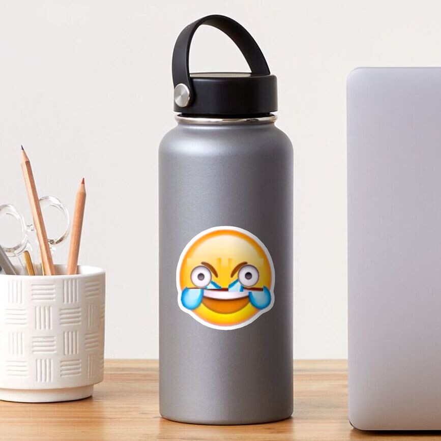 "Cry Laugh Emoji Meme" Sticker For Sale By AMemeStore | Redbubble