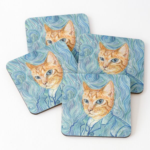 Item preview, Kitten van Gogh designed and sold by Electric Fairy.