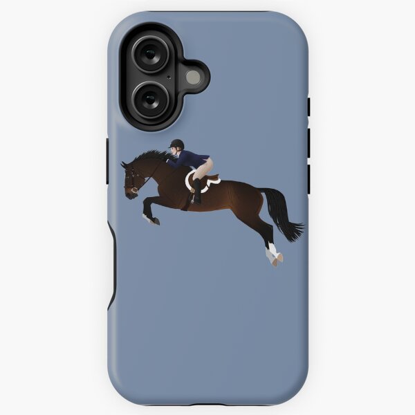 Vista previa del artículo con la obra «Saltador de cazador de la bahía - Equine Rampaige», diseñado y vendido por equinerampaige.