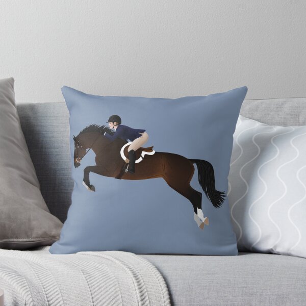 Vista previa del artículo con la obra «Saltador de cazador de la bahía - Equine Rampaige», diseñado y vendido por equinerampaige.