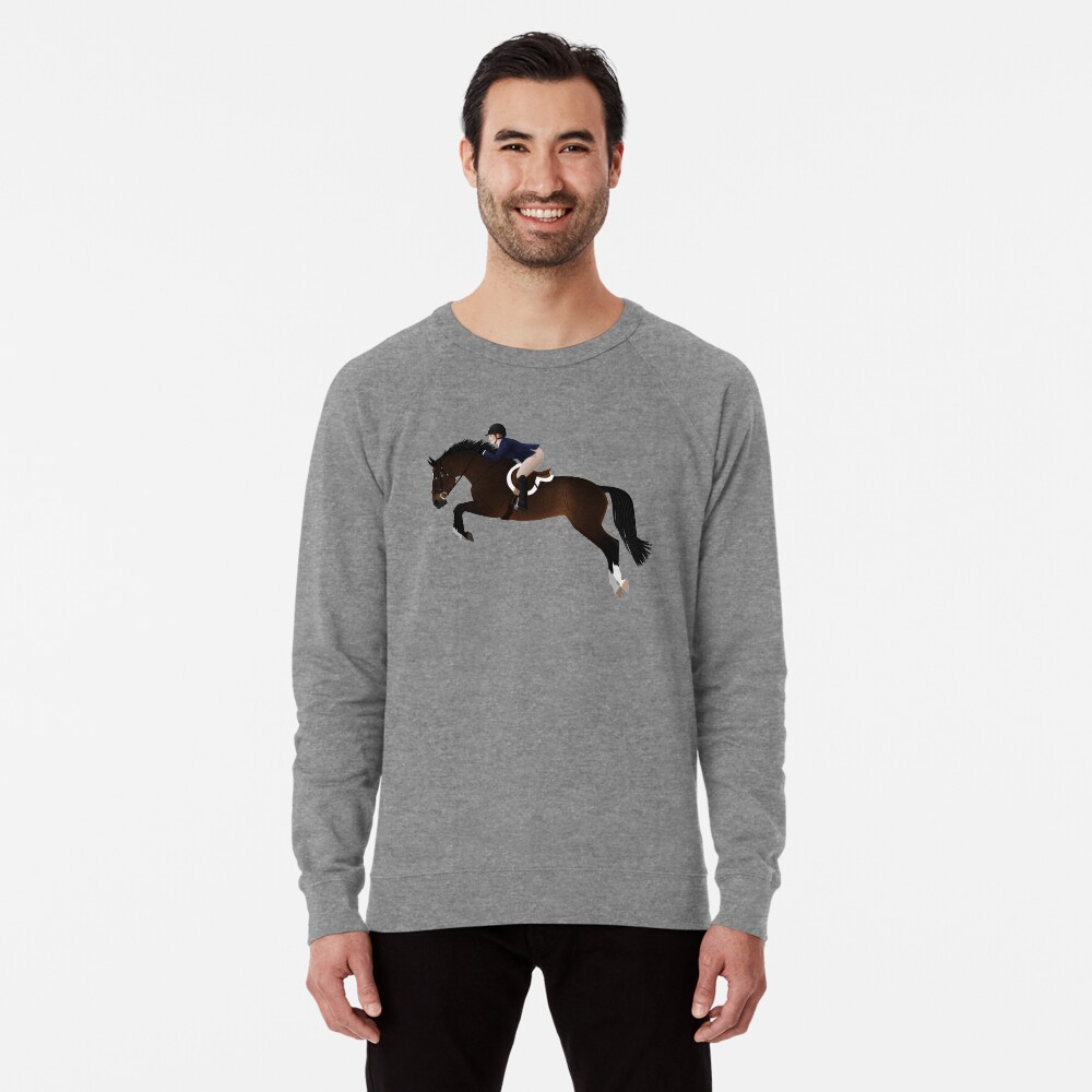 Item preview, Lightweight Sweatshirt designed and sold by equinerampaige.