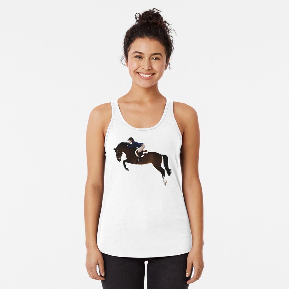 Item preview, Racerback Tank Top designed and sold by equinerampaige.