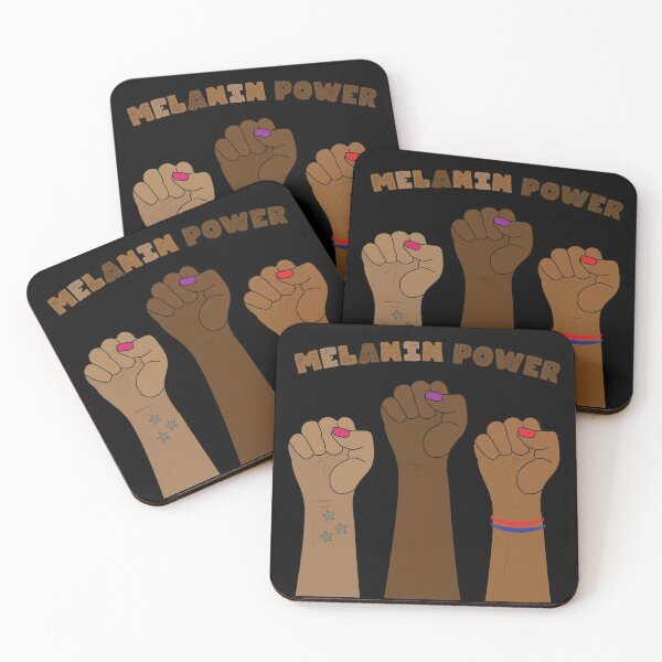 Item preview, Melanin Power Black Women Female Fists designed and sold by blackartmatters.