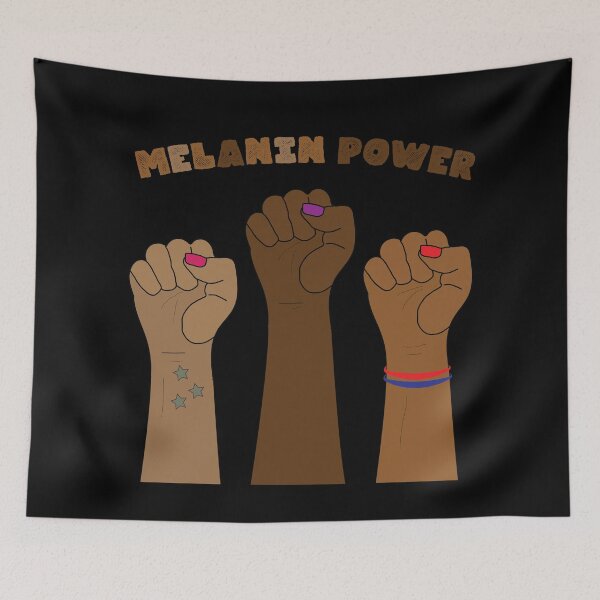Item preview, Melanin Power Black Women Female Fists designed and sold by blackartmatters.