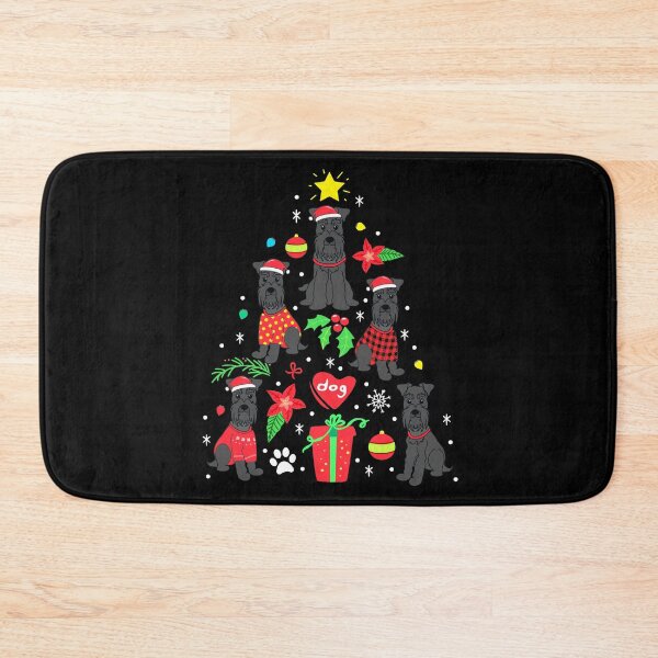 Aperçu de l'œuvre Giant Schnauzer Christmas Ornament Tree créée et vendue par rafaeltto.