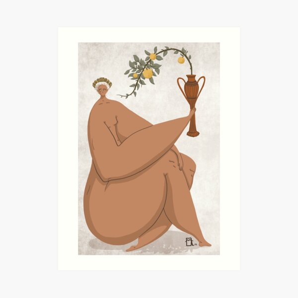 Roman Lady Art Print