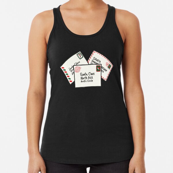 Letters to Santa Racerback Tank Top