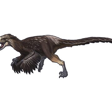 Artwork thumbnail, Velociraptor mongoliensis by CoffeeBlack Illustration