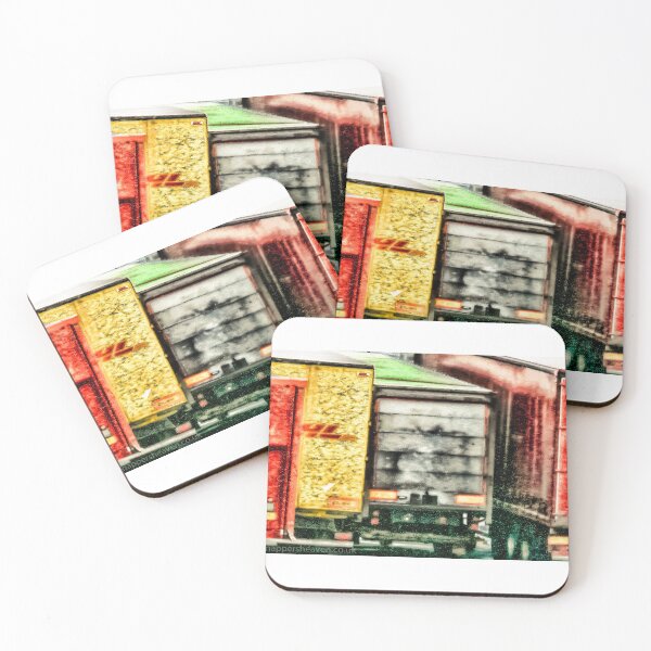 Item preview, Arty trucks on the docks  designed and sold by designbywhacky.