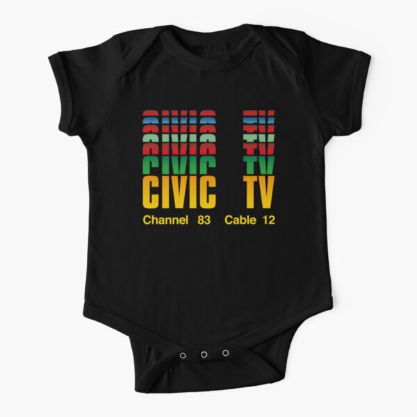 Civic TV Short Sleeve Baby One-Piece