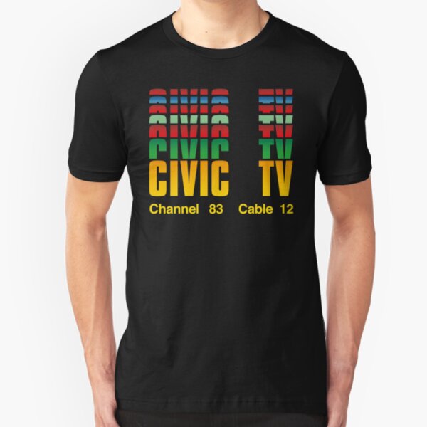 Civic TV Slim Fit T-Shirt