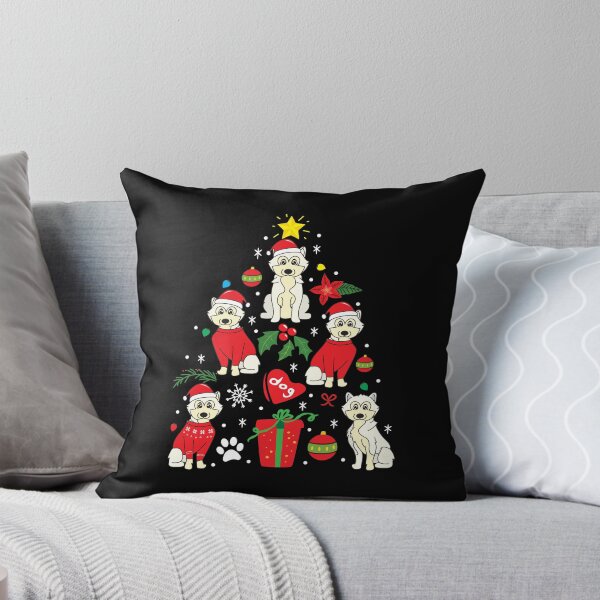 Item preview, Korean Jindo Christmas Ornament Tree designed and sold by rafaeltto.