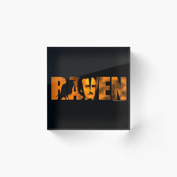 Raven Acrylic Block