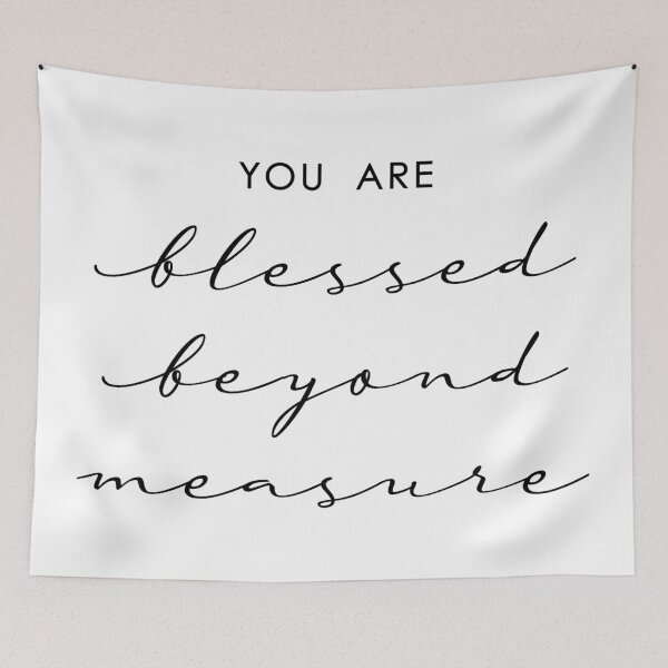 Item preview, Blessed Beyond Measure Gift (Light) designed and sold by 4wordsmovement.