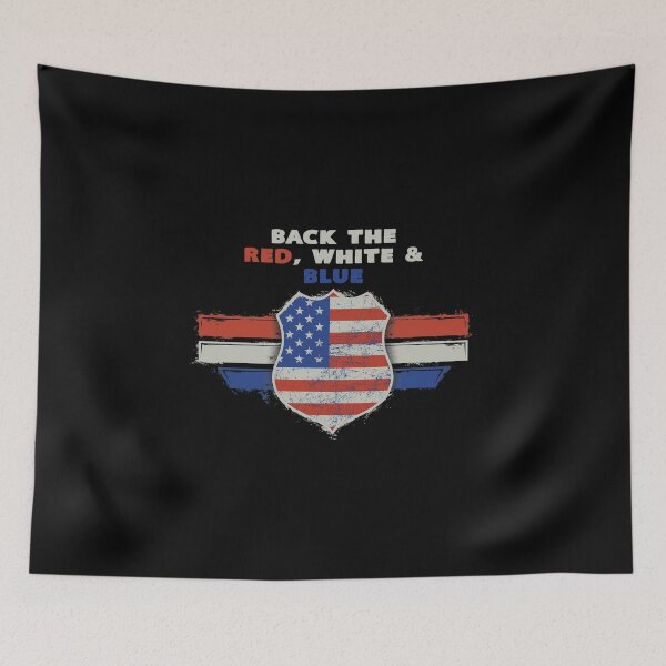 Item preview, Back The Red White & Blue designed and sold by KoolMoDee.