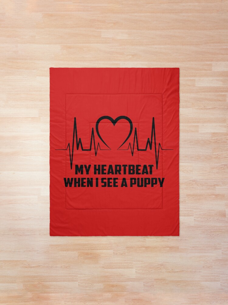 heartbeat comforter for puppy