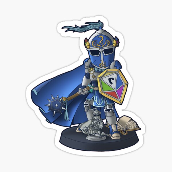 Games Knight Sticker