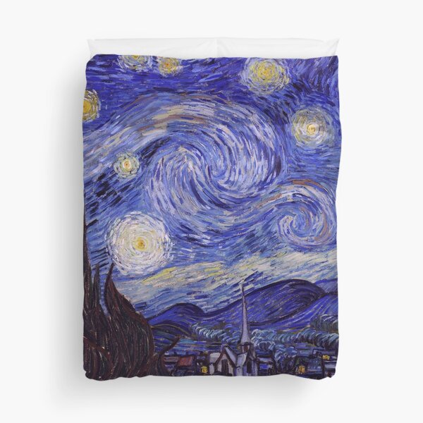 Vincent Van Gogh Starry Night Duvet Cover