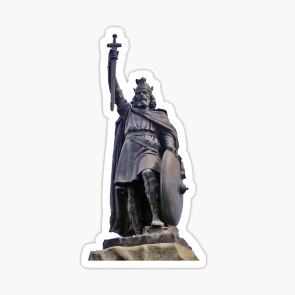 Artikel-Vorschau von Alfred der Große - mittelalterlicher König der Angelsachsen, designt und verkauft von Bradley Gearhart.