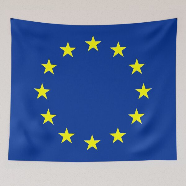 Item preview, European Union Stars Flag designed and sold by Applecrunch.