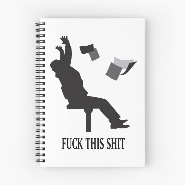 Item preview, Fuck This Shit (MONDAYS) designed and sold by spookydooky.