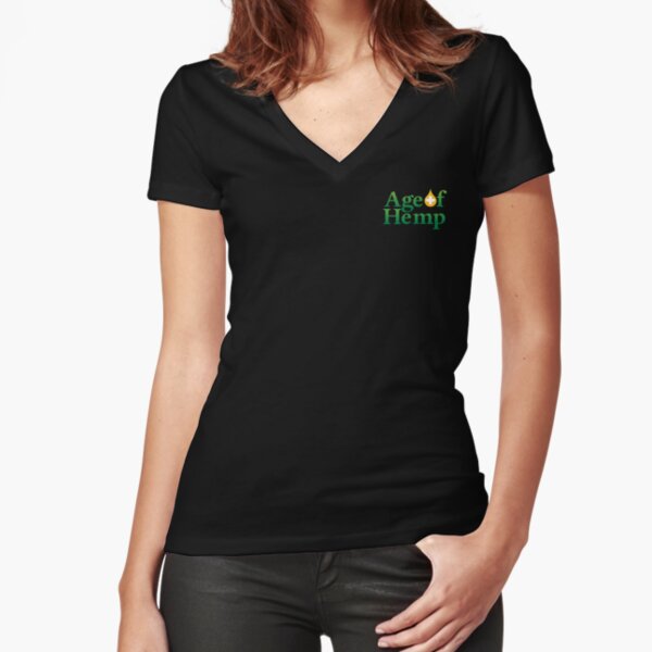 Fitted V-Neck T-Shirt