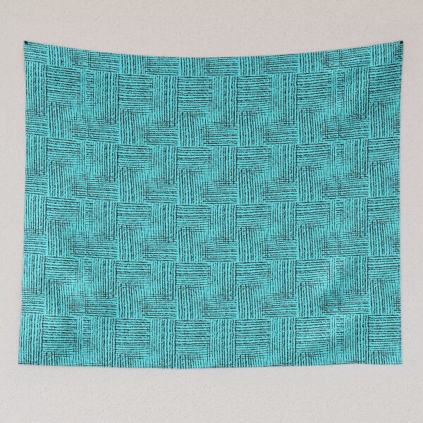 Item preview, Blue woven pattern designed and sold by Carrie_Anne_Designs.