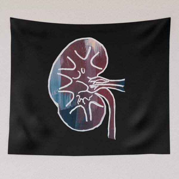 Item preview, Gouached Kidney designed and sold by Alane Fideler.