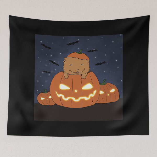 Item preview, Guinea pig and pumpkin  designed and sold by mondesign26.