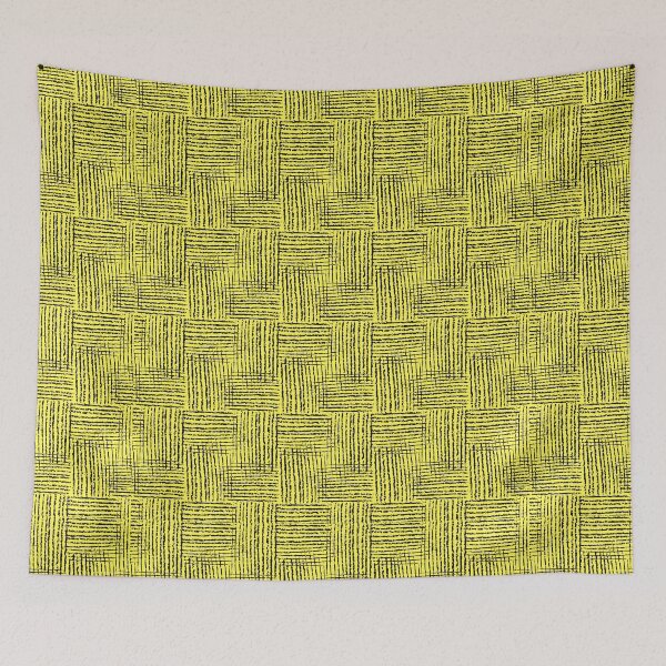 Item preview, Yellow woven pattern designed and sold by Carrie_Anne_Designs.