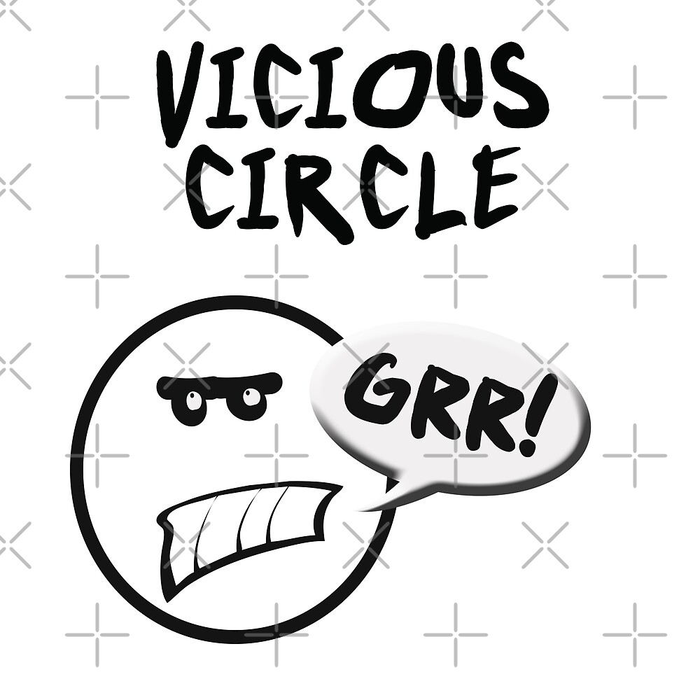  A Vicious Circle By Funkyworm Redbubble