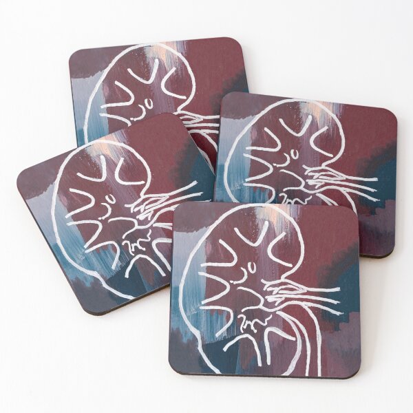Item preview, Gouached Abstract Kidney designed and sold by Alane Fideler.