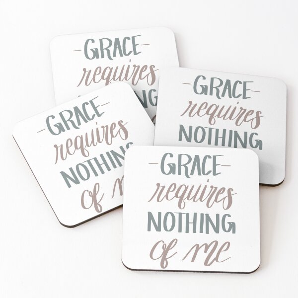Item preview, Grace Requires Nothing of Me designed and sold by greyzonepages.