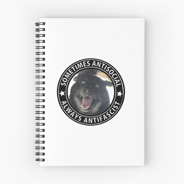 Item preview, SOMETIMES ANTISOCIAL, ALWAYS ANTIFASCIST designed and sold by mathieudl.