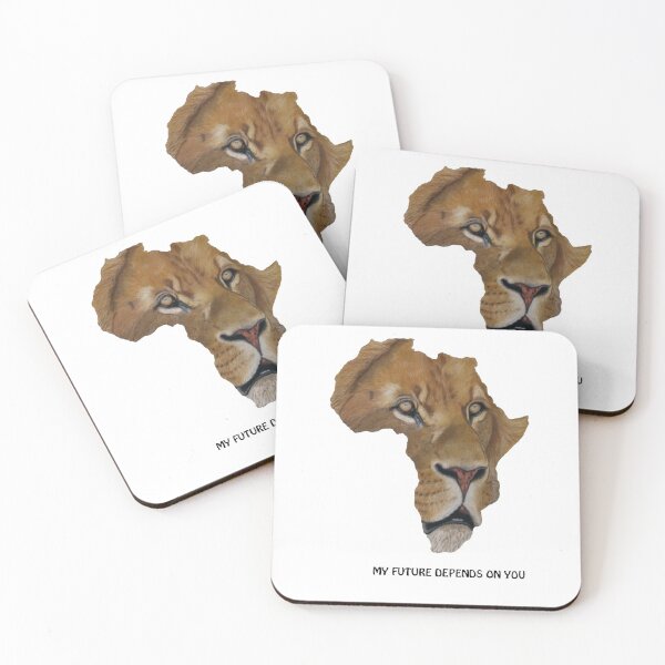 Item preview, Lion my future depends on you designed and sold by zelmifineart.