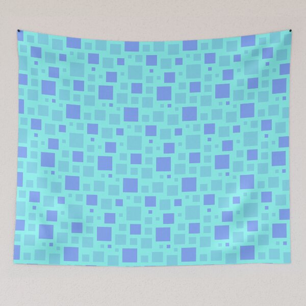 Item preview, Blue Abstract Square Pattern designed and sold by SNG12.