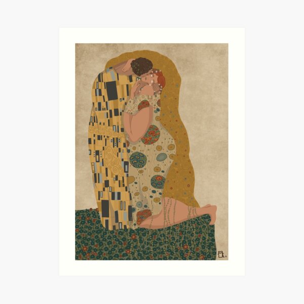 The Kiss - Gustav Klimt Art Print