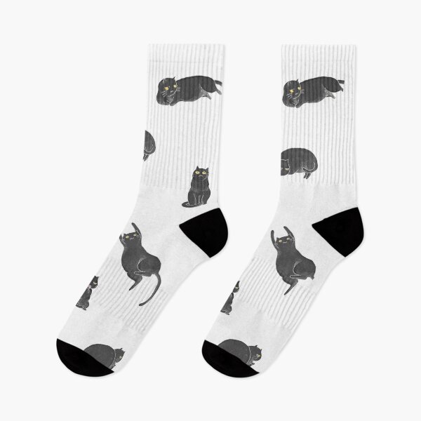 Item preview, A Few Black Cats Socks designed and sold by AvenueX.