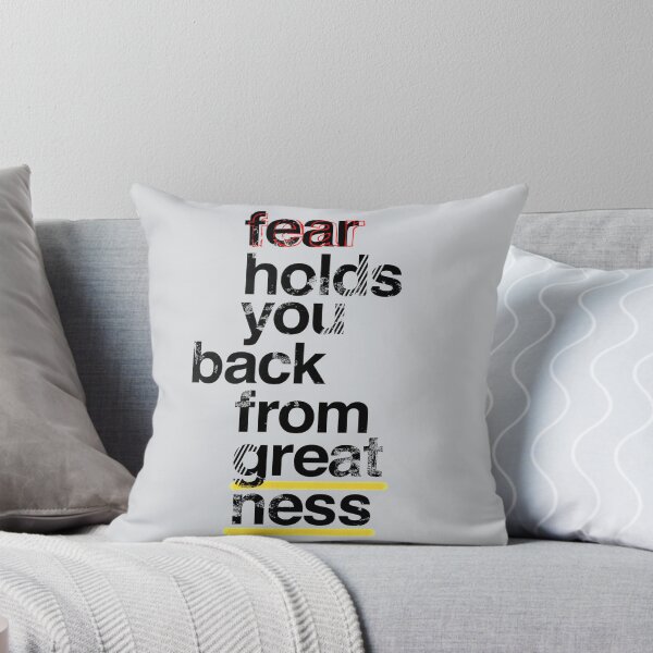 Item preview, Fear holds you back from greatness designed and sold by designerthreat.
