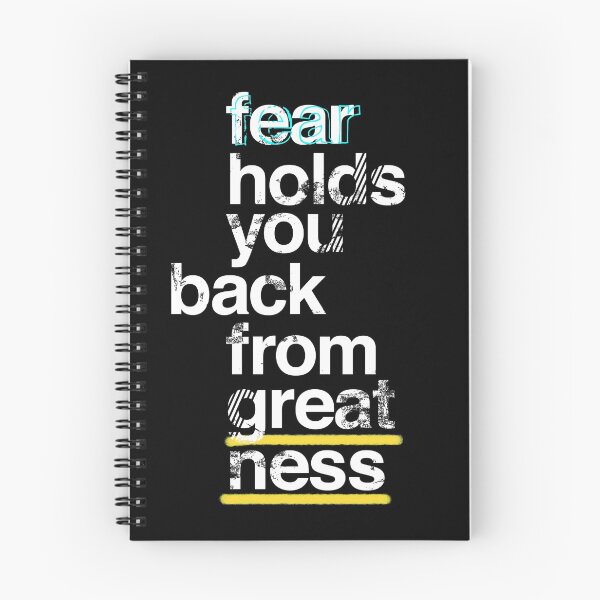 Item preview, Fear holds you back from greatness designed and sold by designerthreat.
