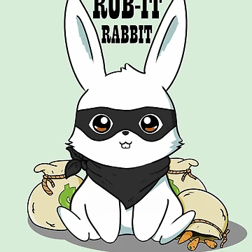 Artwork thumbnail, Robbit (rob-it) Rabbit by AshStore
