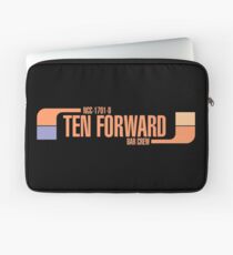 Ten Forward Bar Crew NCC 1701-D Laptop Sleeve