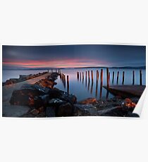 Middleton Boat Ramp Sunrise Poster