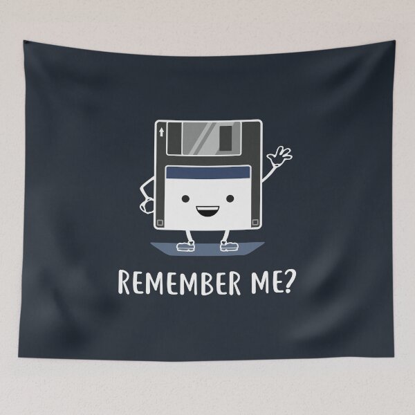 Item preview, Floppy Disk Remember Me? Design designed and sold by David Speed Design.