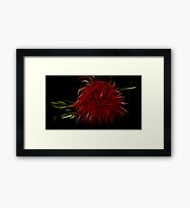 Bottle brush Framed Print