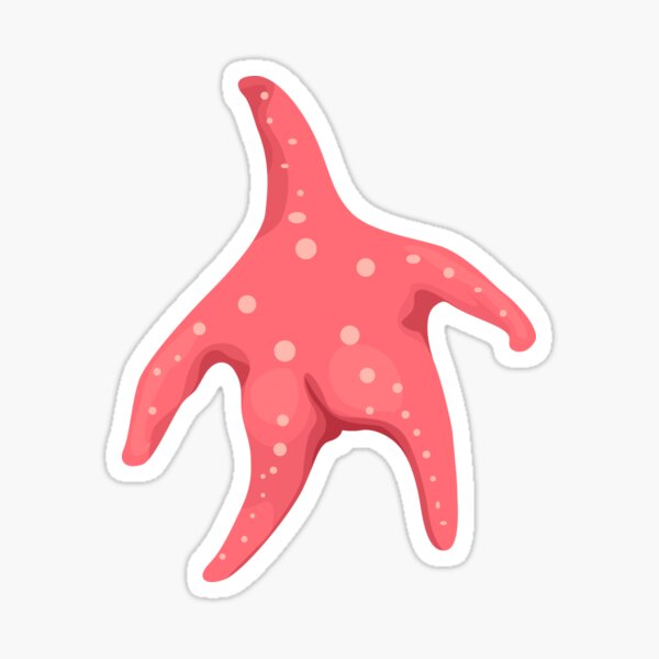 The Thiccest Starfish Sticker